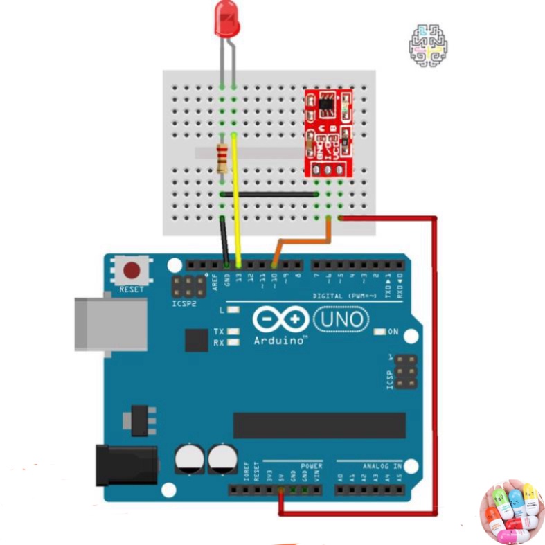 Module Nút Cảm Biến Chạm TTP223 - Touch sensor