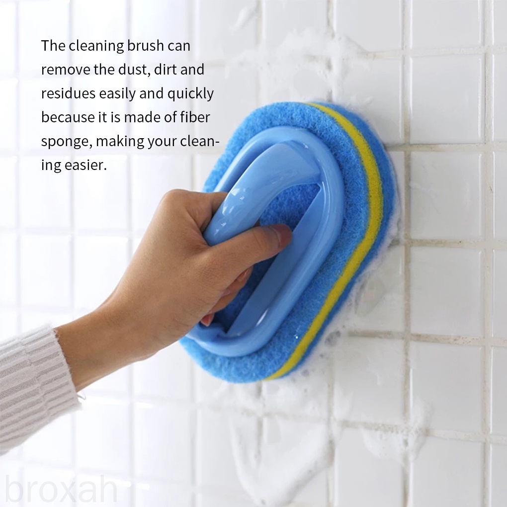 Bàn Chải Vệ Sinh Cầm Tay Có Tay Cầm Bằng Nhựa Tiện Dụng Cho Nhà Bếp / Phòng Tắm