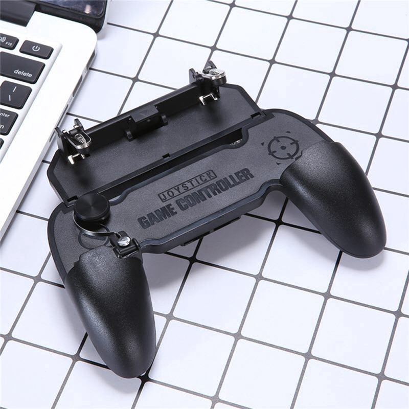 [GB.TECH] W11 PUBG Mobile Joystick Metal L1 R1 Trigger Game Shooter Controller for iOS Android