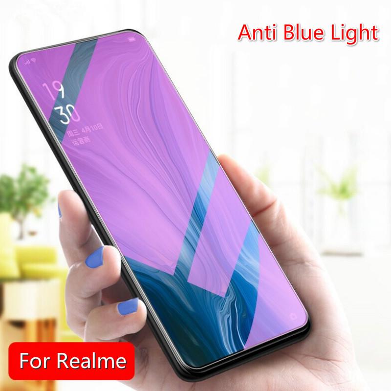 Kính Cường Lực Chống Ánh Sáng Xanh Cho Điện Thoại Oppo Realme C3 C11 C2 Realme Realmi 6i 5i 5 6 3