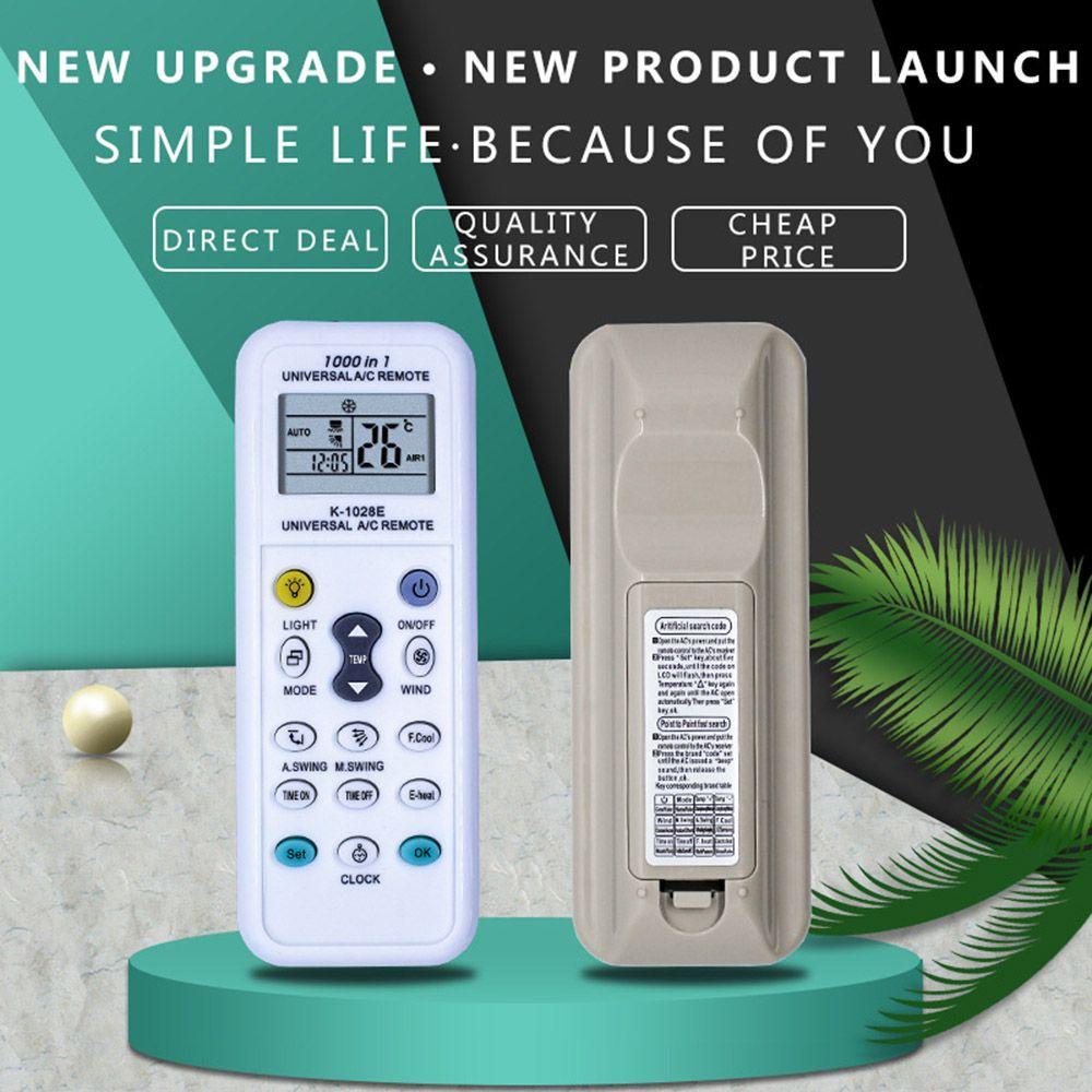 LET Bộ Điều Khiển Từ Xa Một Nút Bấm ABS Màn Hình LCD Kỹ Thuật Số Cho Máy Lạnh