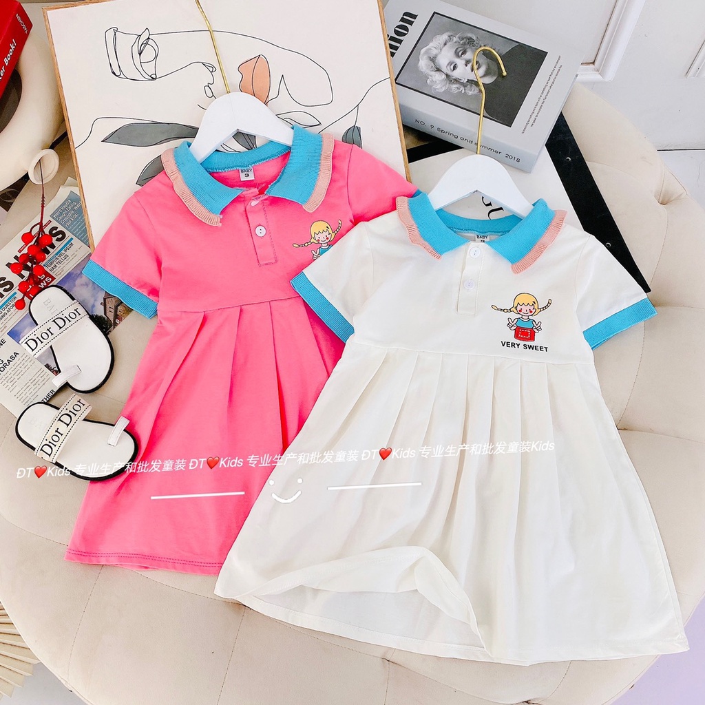 VÁY XÊP LI MẶC ĐI HỌC CỰC XINH BÉ⚡ FREE SHIP⚡️