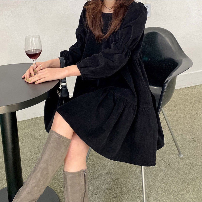 Váy Babydoll Basic Hàng Qc ảnh thật Kaylee | BigBuy360 - bigbuy360.vn