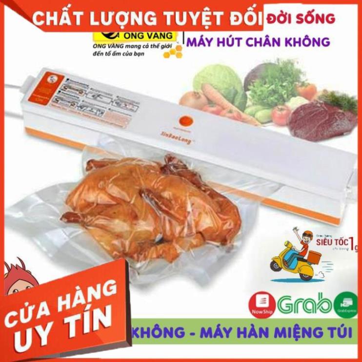 [ Bán Lẻ Giá Sỉ ] Máy Hút Chân Không Và Hàn Miệng Túi 2In 1 Fresh Pack Pro, Tặng Kèm Túi Hút Chân Không