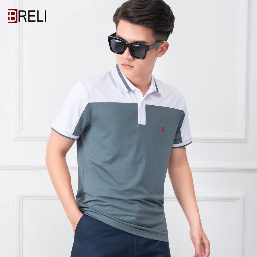 Áo thể thao nam cao cấp Breli - BAS2112-1C-DRG