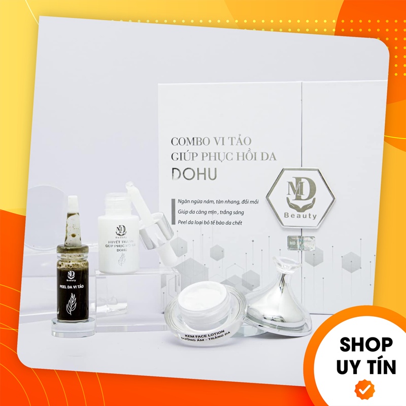 Combo Vi Tảo Dohu Phục Hồi Da MD Beauty - 8938510826440