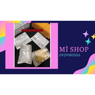 Set túi + khay bánh trung thu 50g , Hoa