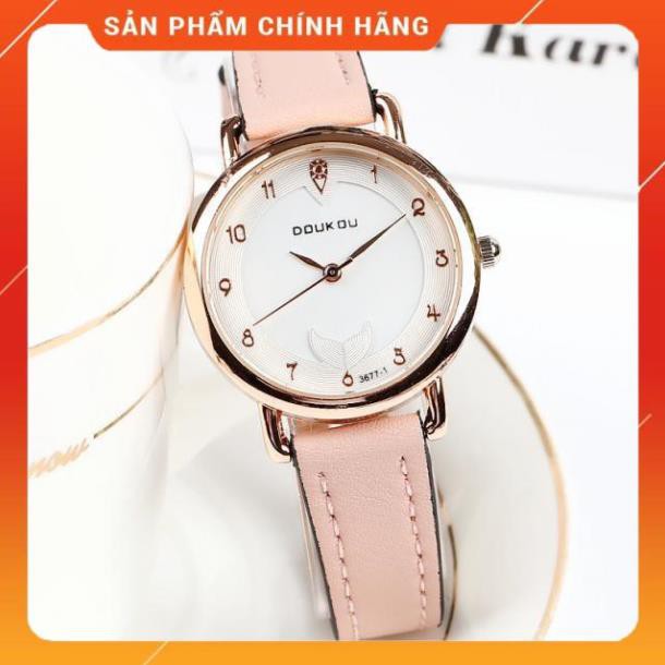 [Hàng Chính Hãng] Đồng hồ nữ Doukou dây da thời trang mềm mại ôm tay [Uy tín về chất lượng] | BigBuy360 - bigbuy360.vn