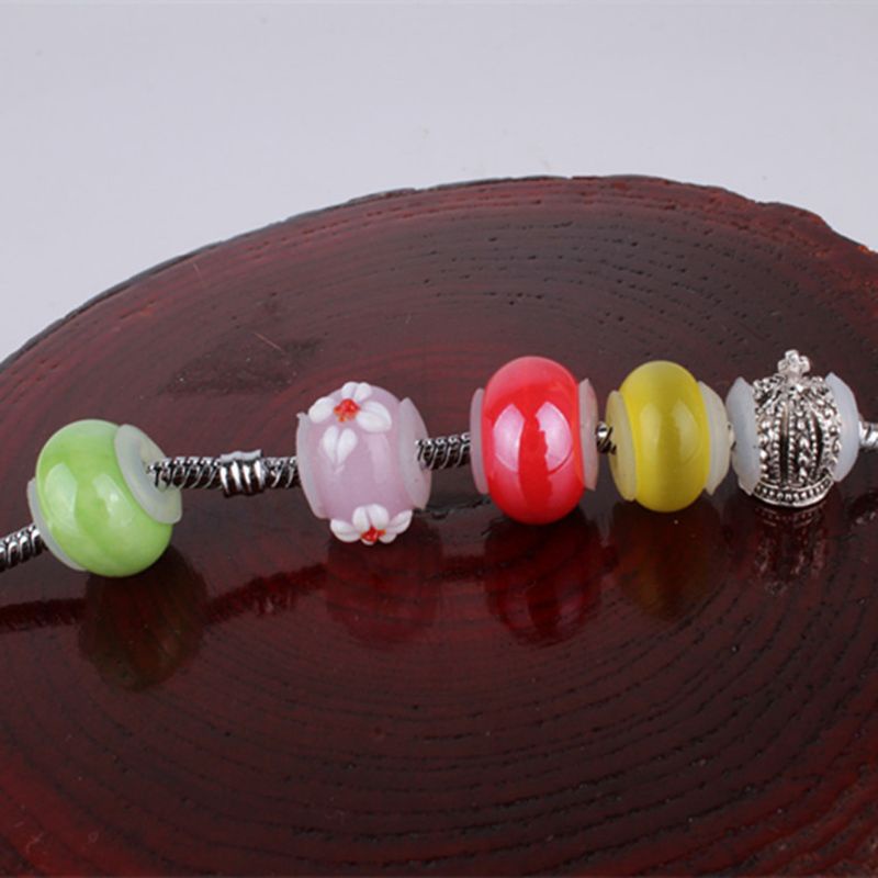 Bộ 10 Vòng Đệm Cao Su Silicon Hình Chữ O Trong Suốt Dùng Làm Trang Sức Thủ Công DIY