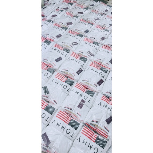 Áo Phông Tomy Cờ Mỹ 😘 Áo Tommy Cổ Tròn | BigBuy360 - bigbuy360.vn