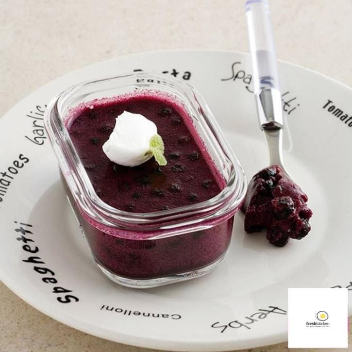 Set 3 Hộp thủy tinh đựng đồ ăn dặm cho bé có nắp kín