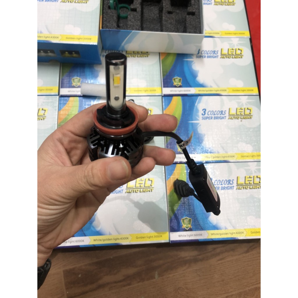 [HÀNG CAO CẤP] BỘ ĐÈN LED GẦM PHÁ SƯƠNG MÙ CHO Ô TÔ - 3 chế độ màu thay đổi: Sáng trắng - Vàng nắng - Vàng phá sương. | BigBuy360 - bigbuy360.vn