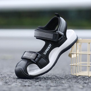 [FREESHIP] Sandal bé trai bít mũi siêu nhẹ,êm chân