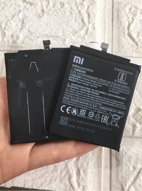 Pin Xiaomi Redmi 5/ Redmi 5A BN34 Zin Hàng Cao Cấp