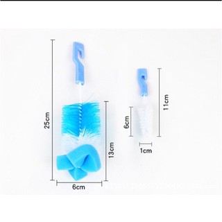 Bộ chổi Cọ bình sữa 2 chị tiết
