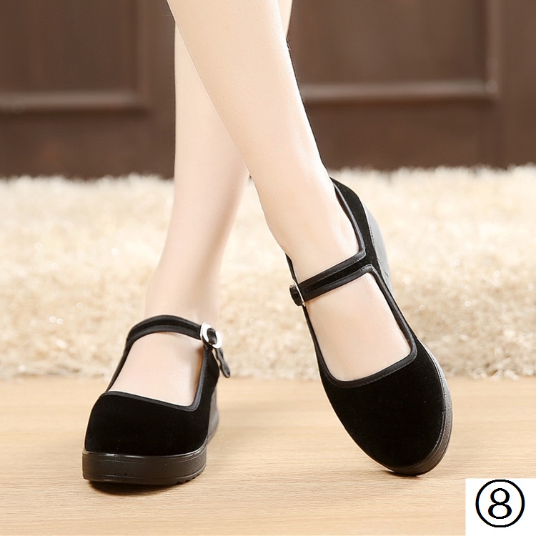 Giày Búp Bê Đế Mềm Dày Dặn Thời Trang Công Sở Cho Nữ