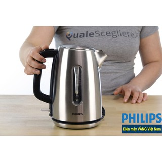 Ấm đun siêu tốc Inox 1,7L Philips HD9357 – Công suất 2200W – Bảo hành chính hãng 24 tháng