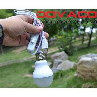 Bóng đèn Led 5W cắm USB dây dài 1.5m có công tắc siêu thông minh