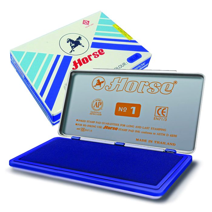 HỘP DẤU KIM LOẠI HORSE No.1/ No.2/ No.3 chính hãng