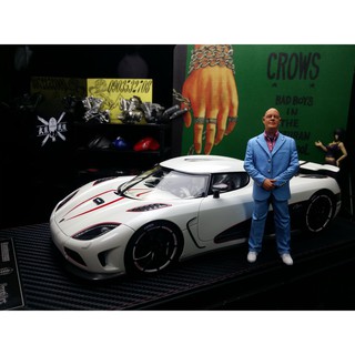 Frontiart 1/18 Koenigsegg Agera R white