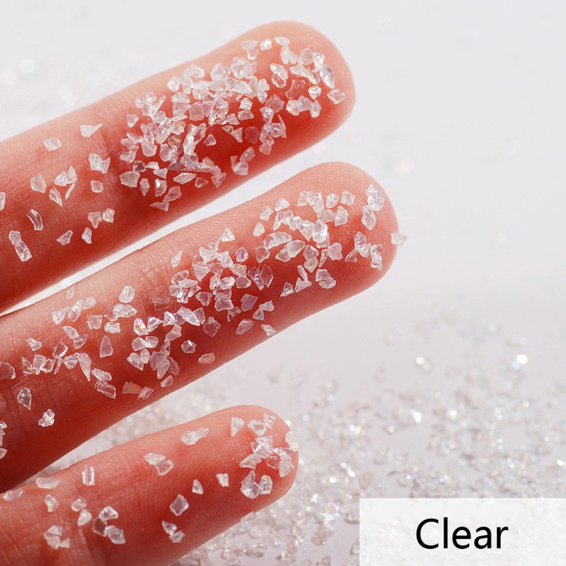 Mảnh vụn đá pha lê 50G lấp lánh trang trí cho đồ trang sức được làm thủ công
