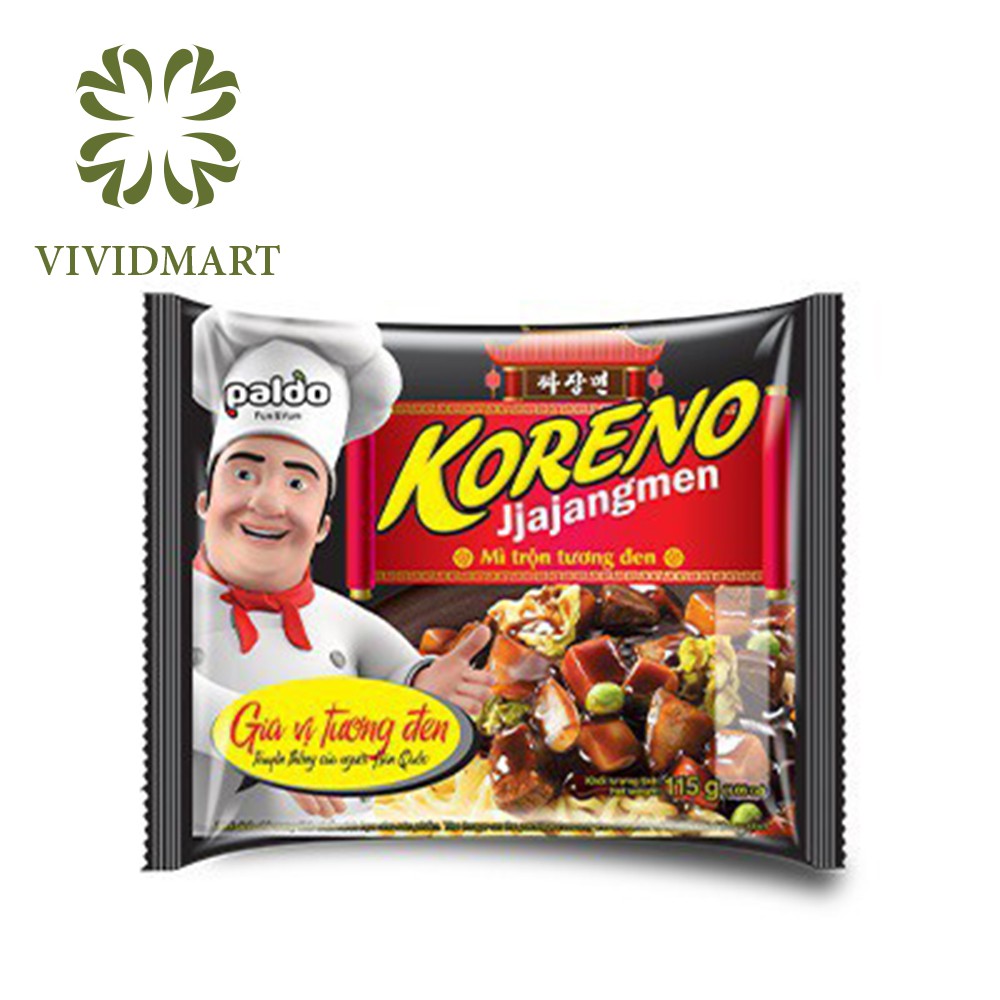 [Toàn quốc] [Gói lẻ] MÌ TRỘN TƯƠNG ĐEN JJAJANGMEN PALDO - MÌ TRUYỀN THỐNG HÀN QUỐC - GÓI 115g – KORENO | BigBuy360 - bigbuy360.vn