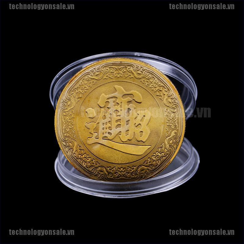 Đồng tiền hình chú heo 12 con giáp dùng đem lại may mắn phong cách Trung Hoa 2019