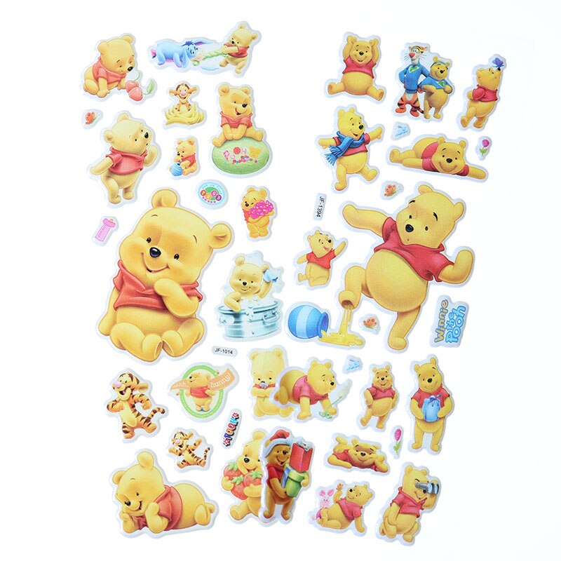 Set 10 Miếng Dán 3d Trang Trí Dễ Thương