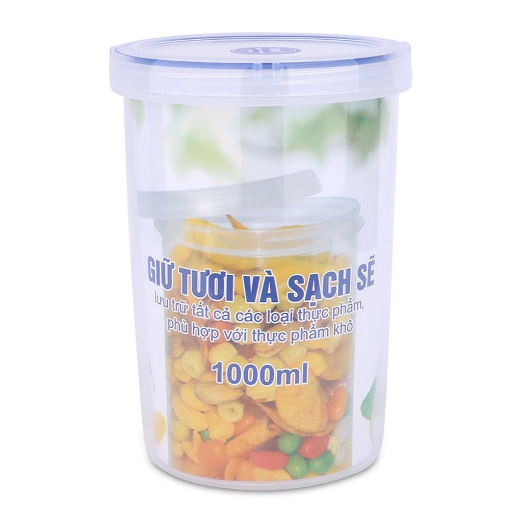 Hộp Đựng Thực Phẩm Tròn Song Long 500ml-750ml-1000ml 2512/2511/2408