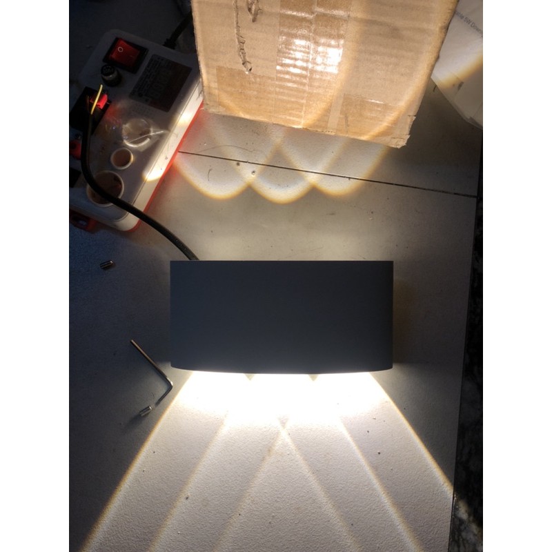 Đèn trang trí hắt tường 2 đầu 6w và 8w chống nước - Anteico lighting