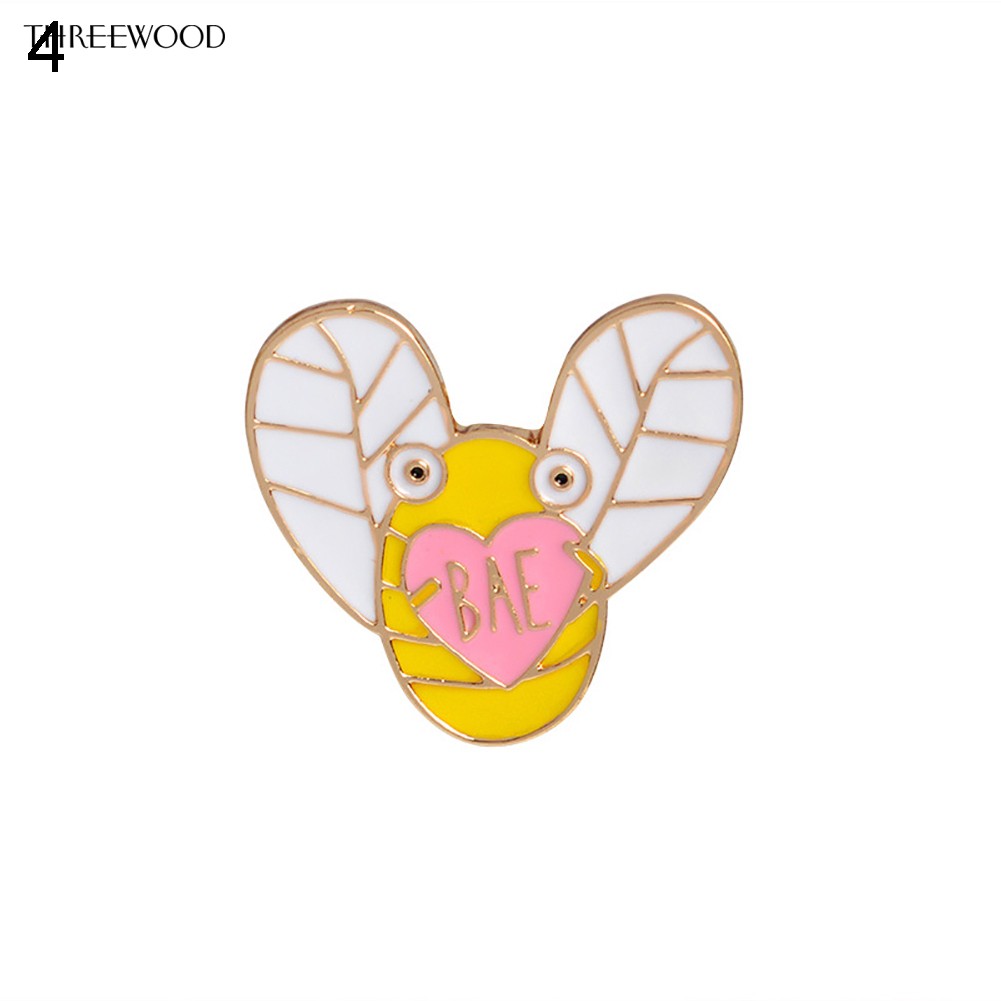 [Ready stock] Clothes Jewelry Honeybee Butterfly Magpie Brooch