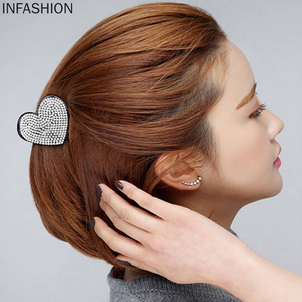 Khuyên kẹp vành tai đính 7 hạt đá thời trang cho nữ