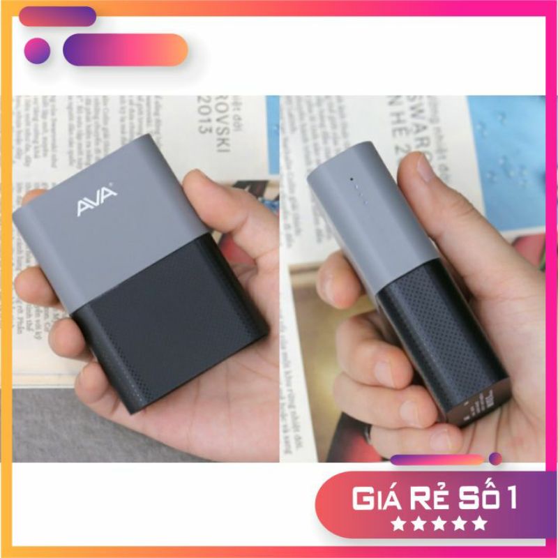 Pin sạc dự phòng 10.000mAh Avatech 98% (xám)