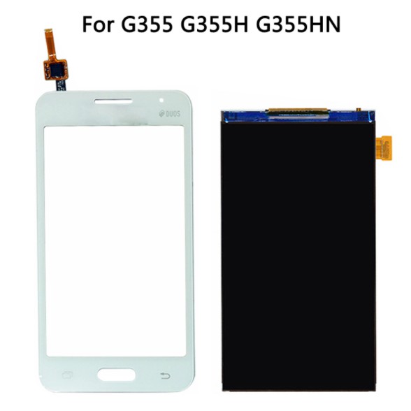 Mặt Kính + Màn Hình Led Samsung Galaxy Core 2 G355 G355h Duos Lcd / Cảm Ứng