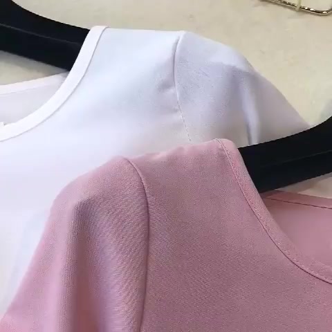 Áo Voan nữ trung niên cho mẹ, mẫu áo trơn tay bèo 4 màu, xuất xứ Quảng Châu #A06 | BigBuy360 - bigbuy360.vn