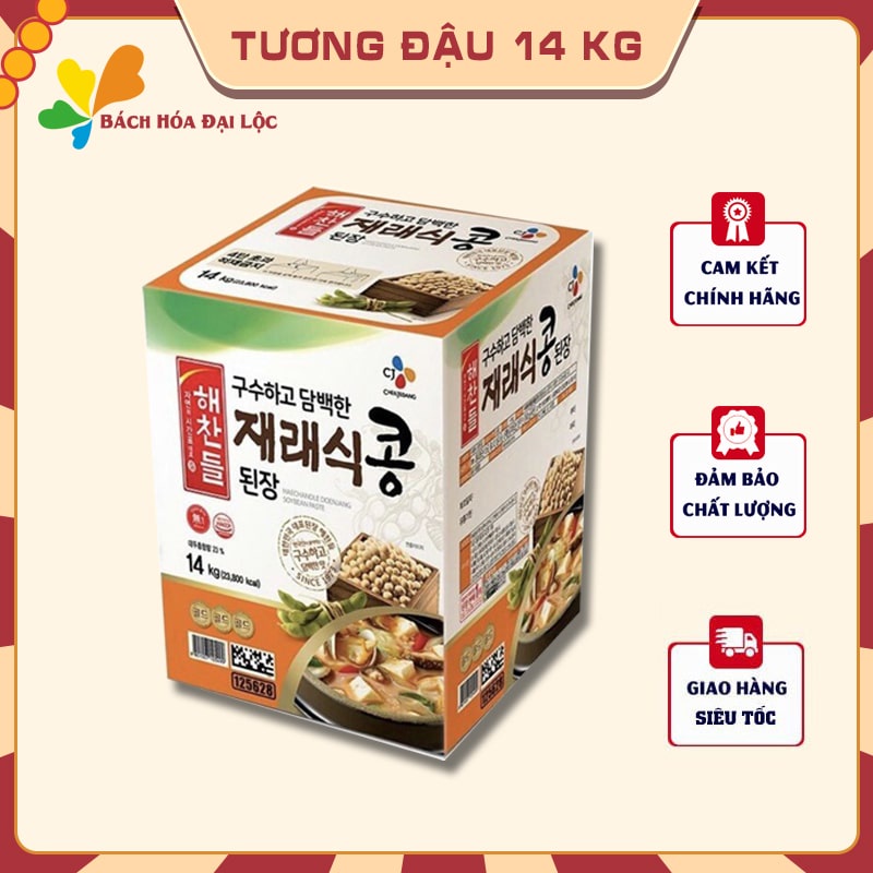 TƯƠNG ĐẬU CJ HÀN QUỐC 14kg ( Nhập Khẩu Trực Tiếp )