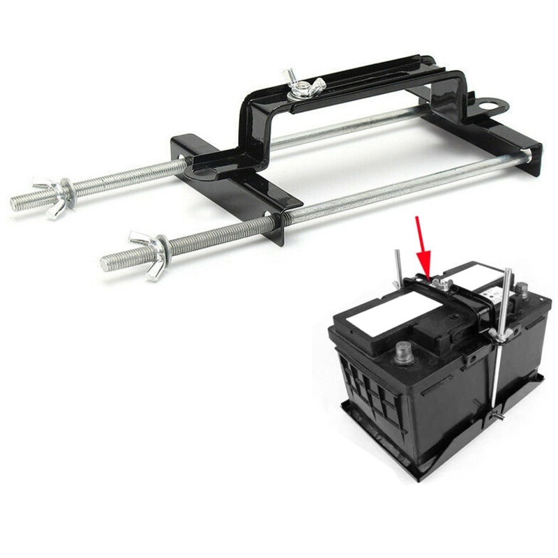 Giá Đỡ Pin Bằng Kim Loại 19 23 27cm Chuyên Dụng Cho Xe Hơi