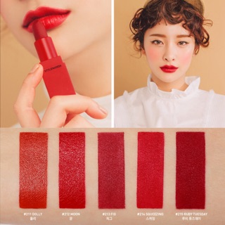 Son thỏi 3CE red recipe lip color