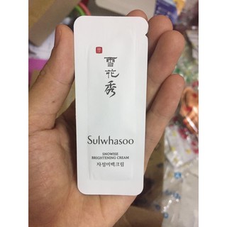 Combo 10 goi Kem dưỡng trắng da sulwhasoo
