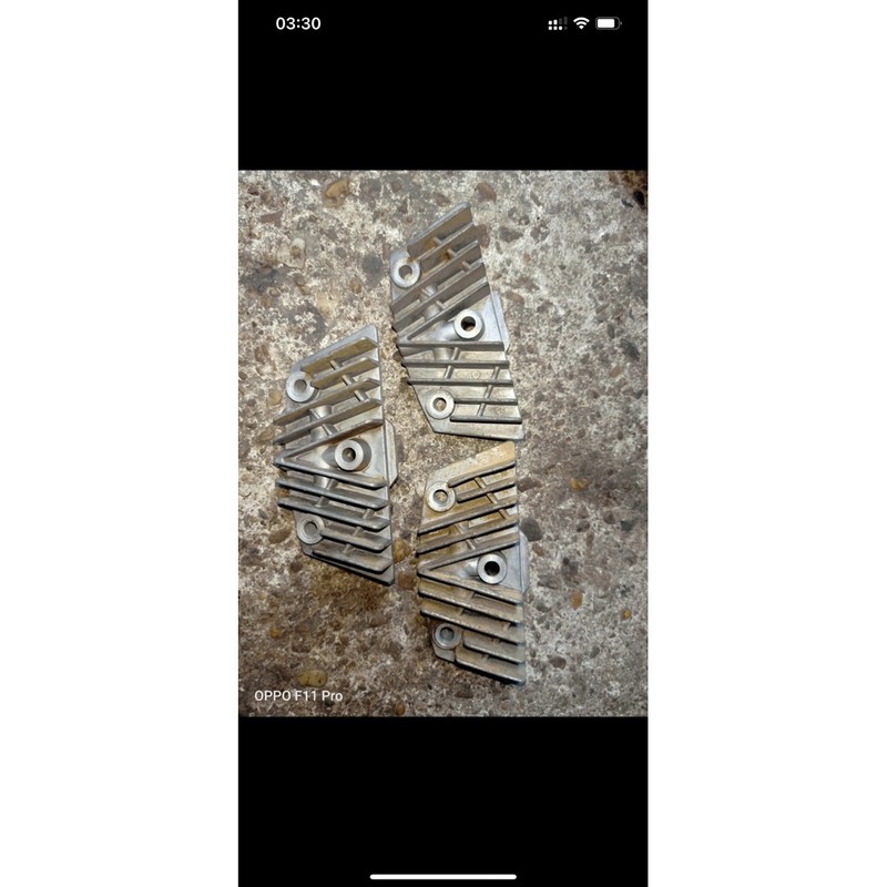 Bộ 3 nắp sun fat hàng cũ tháo xe gồm: