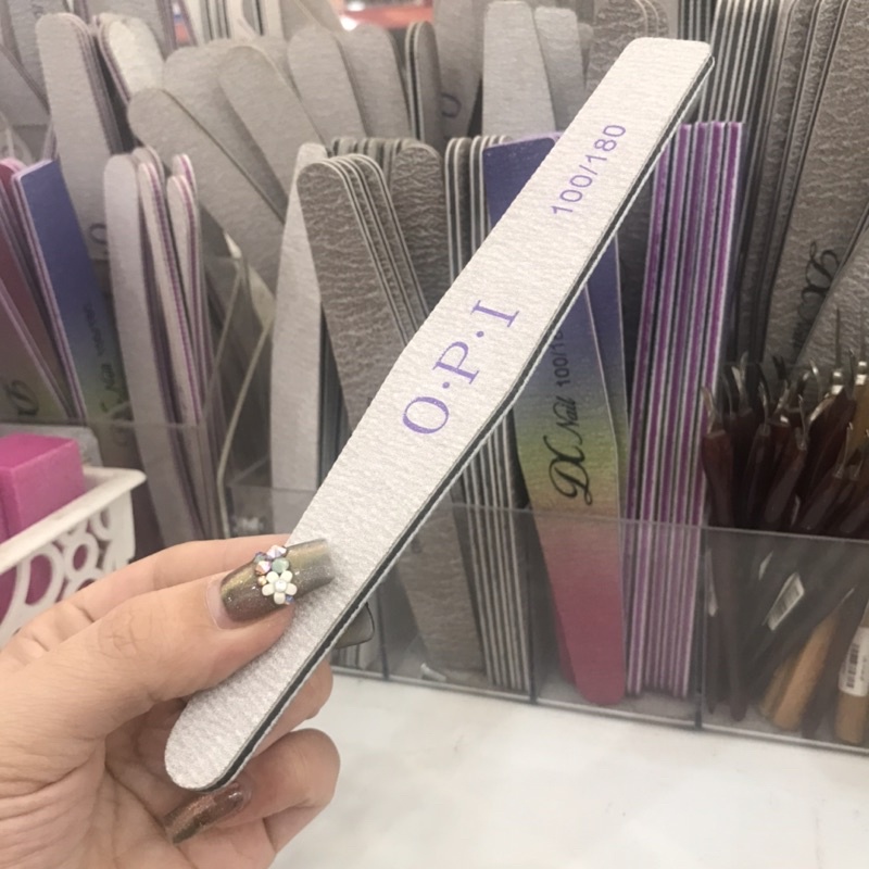 Dũa móng tay OPI viền đen