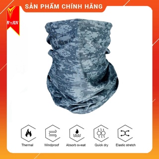 Khăn đa năng jarvan màu camo xám cao cấp siêu xinh freeship