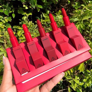 Set 5 son mini tone đỏ