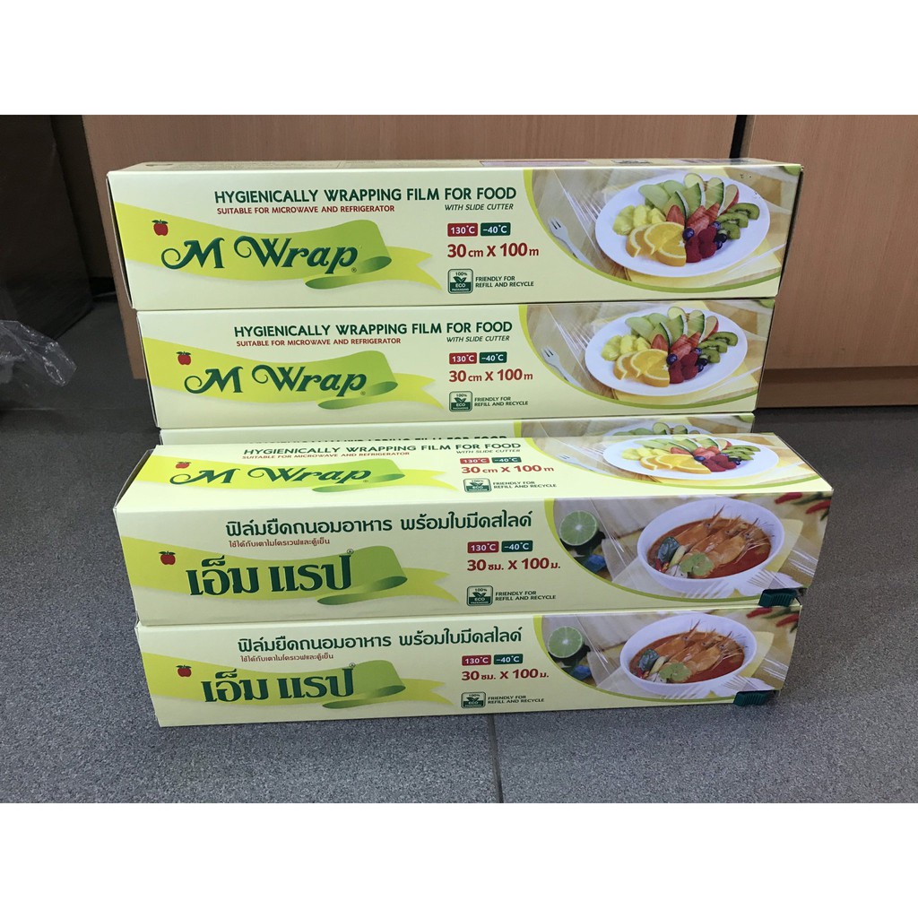 Màng bọc thực phẩm M Wrap 30cm x 100m 