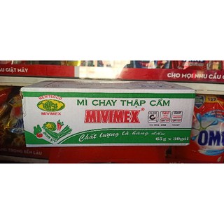 Mì chay thập cẩm Mivimex Thùng 30 gói - date mới