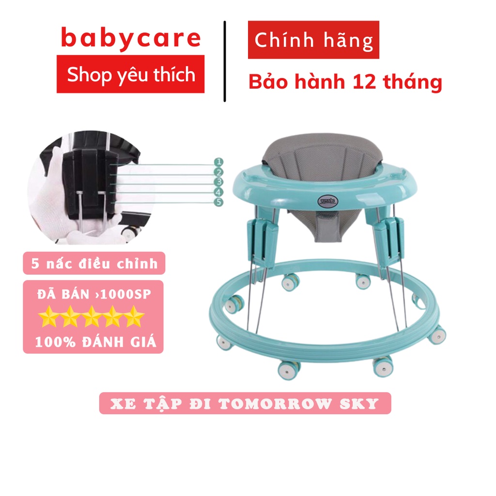 Xe tròn tập đi cho bé, xe tập đi cao cấp