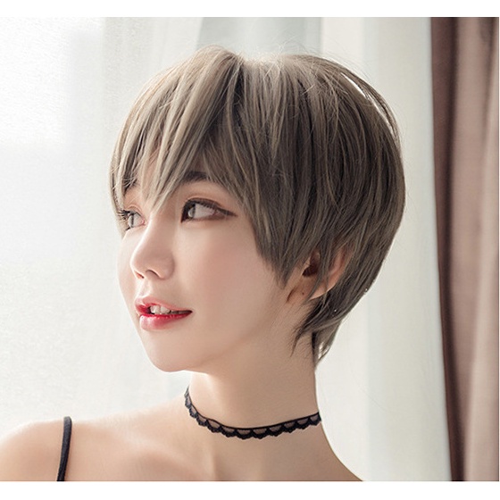 Tóc giả nữ đẹp nguyên đầu cao cấp - TG40