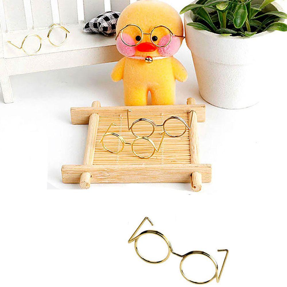 Set 10 Mắt Kính Gọng Tròn Mini Đồ Chơi Cho Bé
