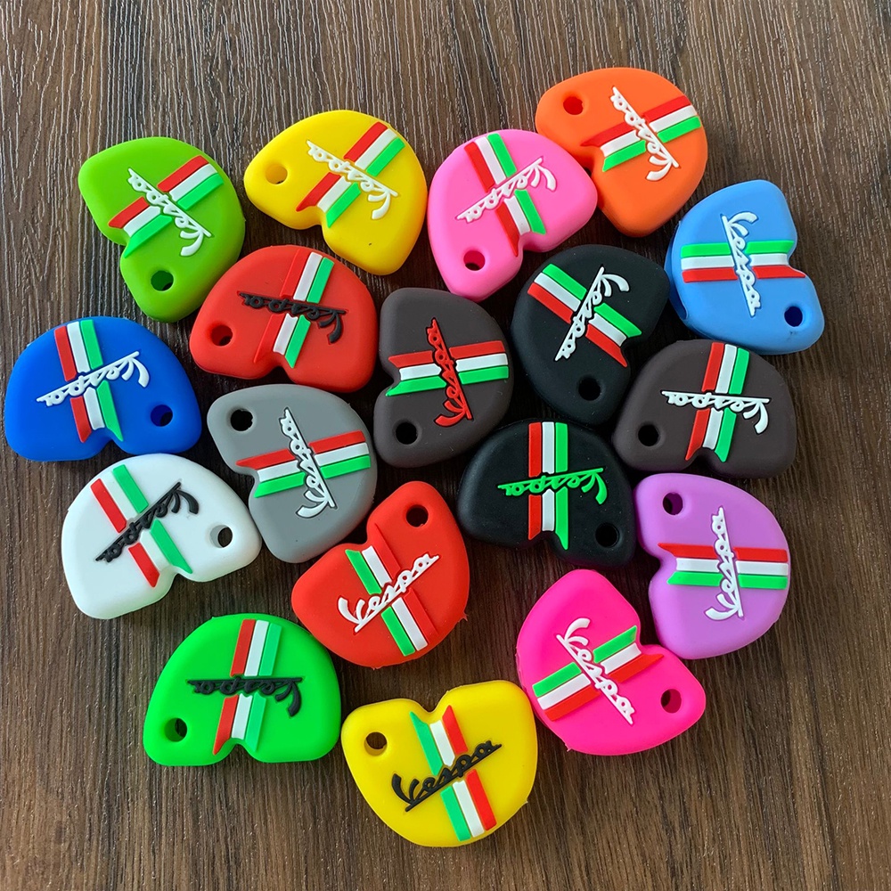 Vỏ cao su bọc chìa khóa thích hợp cho xe Vespa Enrico Piaggio GTS300 LX150 fly 125 3vte Gts 200 250 Scooter