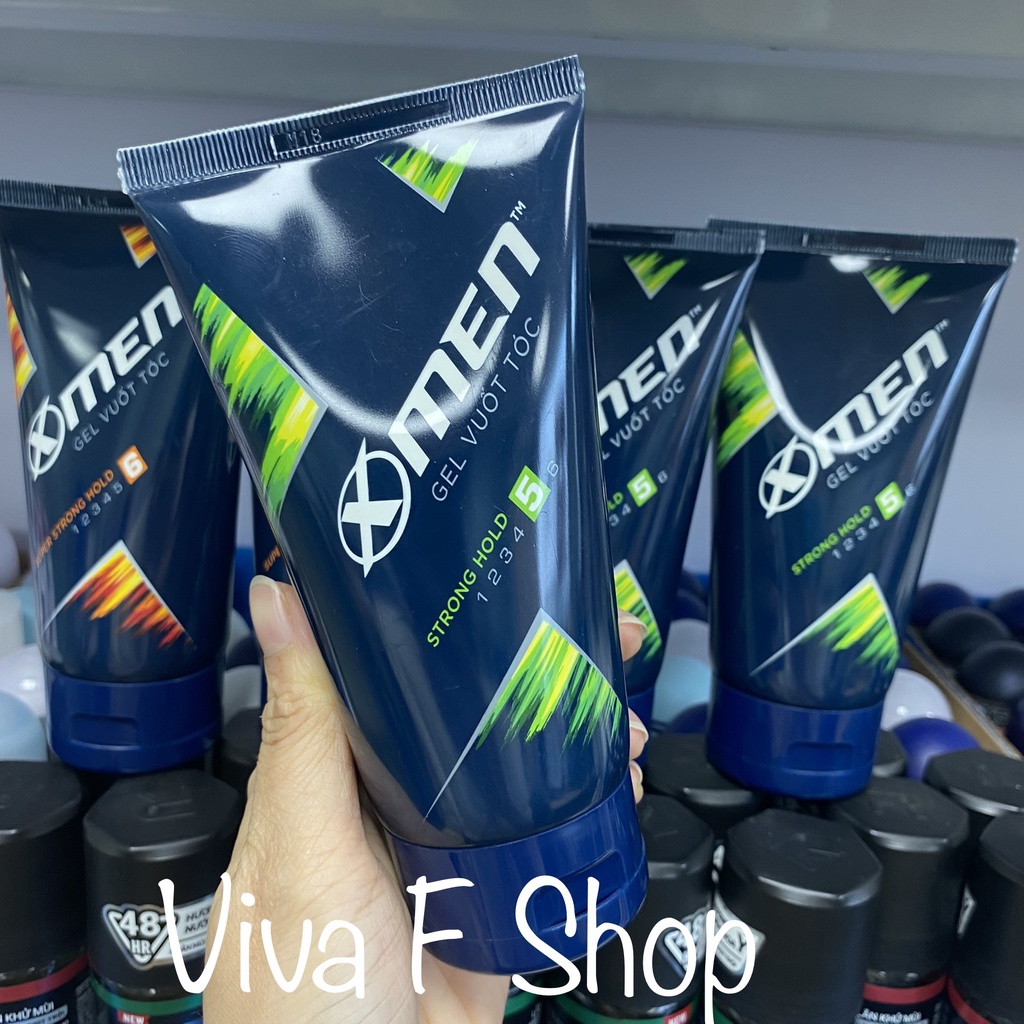 Keo tạo kiểu tóc nam XMEN Strong Hold / Super Strong 150g - Gel vuốt tóc nam